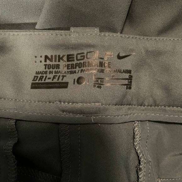 Men's Nike Golf Dri-Fit Tour Performance Shorts‎ size 6 grey-blue - Picture 2 of 5